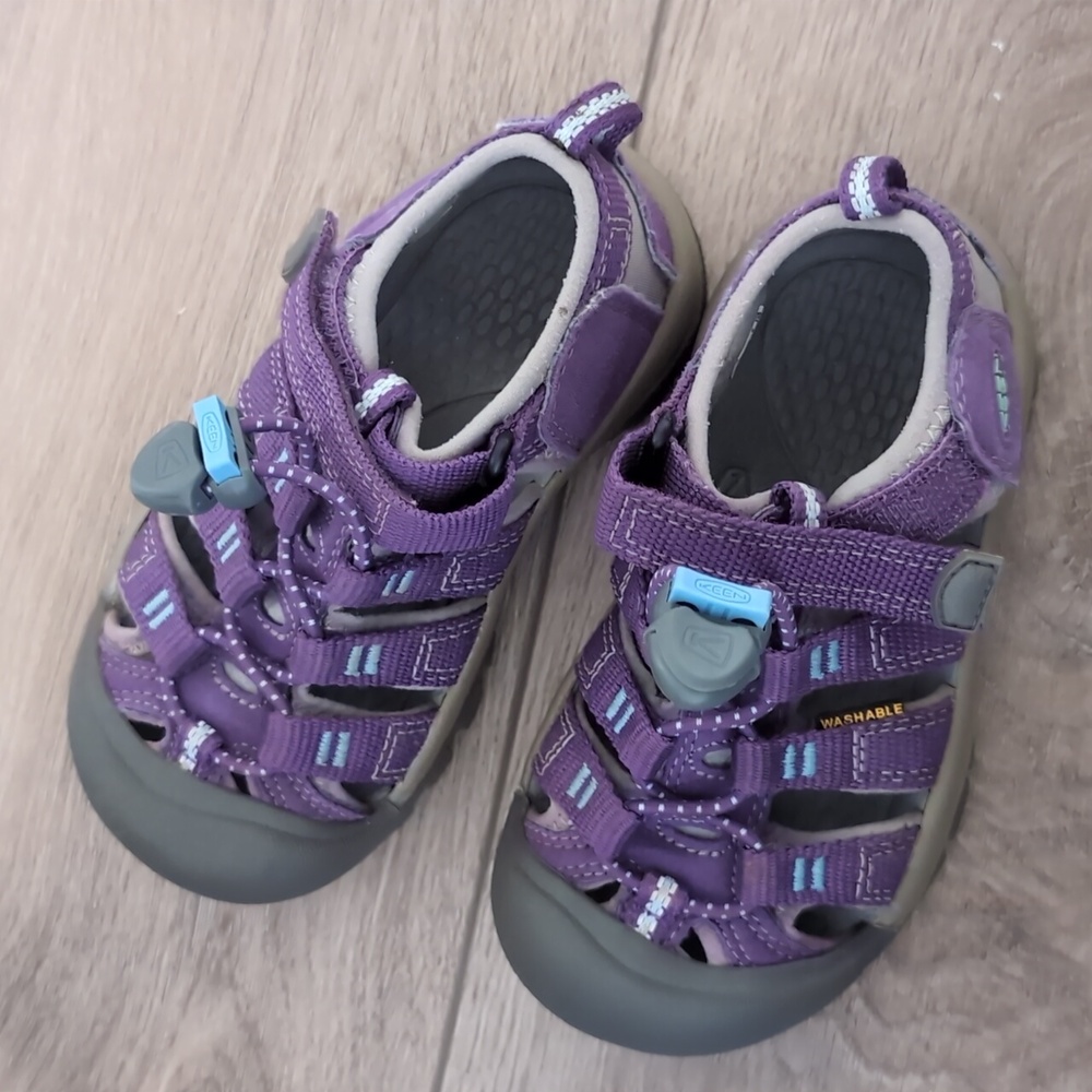 Keen Purple Girl Hiking Shoes